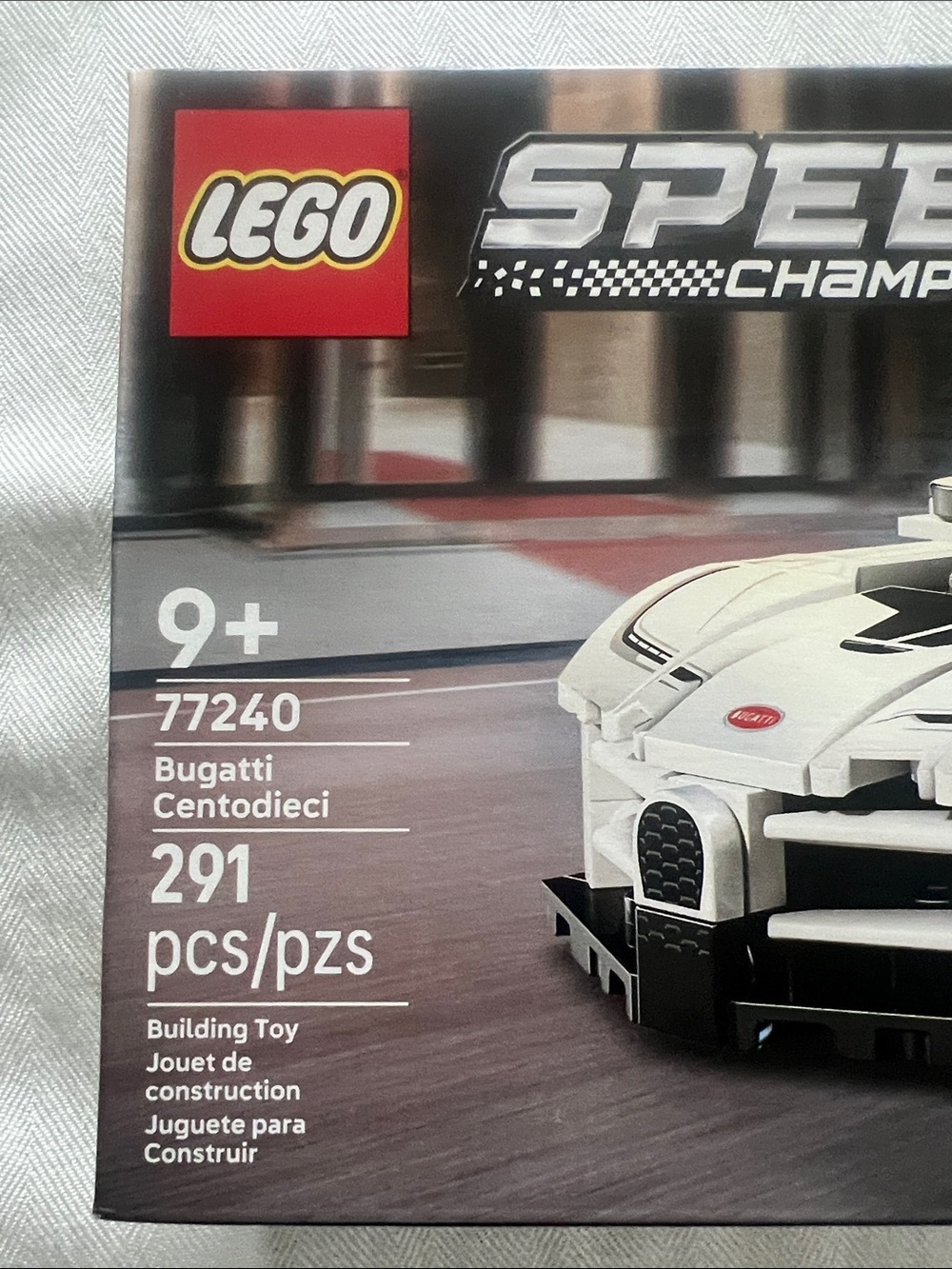 LEGO Speed Champions White Bugatti Centodieci Kids Toy Set. NEW in box. - Picture 5 of 11